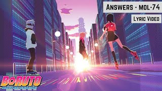 Boruto Ending 15 - English Lyric Video | Answers by Mol-74 | Skateboarding