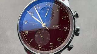 IWC Portugieser Chronograph ''Year Of The Dragon''  (IW3716-29) IWC Watch Review