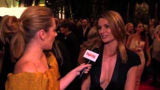 Danielle Cormack on the Logies Red Carpet