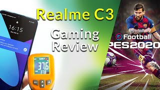 Realme C3 gaming review with PES 2020 /Realme C3 gaming and heating test | Realme C3 touch issue .