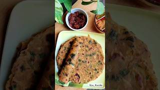 #ytshorts सर्दियों में बनाएं एकदम स्वादिष्ट मूली पालक पराठे | mooli Palak Paratha #recipe #shorts