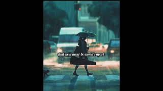 Umbrella - sad girl walk in rain.. ☔💔