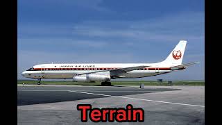 Old Mcdonnel Douglas Dc-8 Gpws & Alarms