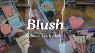 Blush Collection and Declutter! #makeup #blush #collection #declutter #beauty #beautyproducts