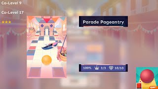 Rolling Sky - Parade Pageantry (Co-Level 9/Co-Level 17) - 10 Gems - 3 Crowns