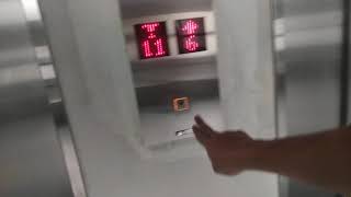 3 Hitachi elevators at Princ Hospital Suwannabhumi Samutprakan Thailand（high building）