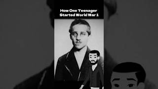 How One Teenager Started World War 1: the story of Gavrilo Princip #history #facts