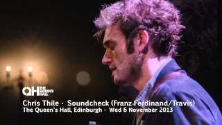 Chris Thile - Soundcheck - Wed 6 November 2013 - The Queen's Hall, Edinburgh