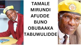 Obubaka bwomugeenzi Tamale Mirundi Senior abana'uganda bwebamuwereeza.