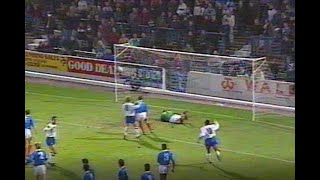 Portsmouth 0 Ipswich Town 1, League Cup Third Round 27 October 1992