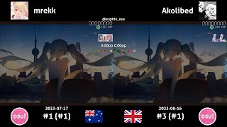 mrekk vs Akolibed | Will Stetson - First Storm Japanese Version [thanks for singing Brother] +HDDT