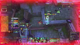 Warsong Gulch | 3 Warlocks team hurts 1700 RBG team | Jinksy doing damage | Mistweaver PoV | WoW S4.