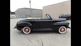 1941 Ford convertible. Flathead V8