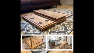 First ever solid wood modular table system