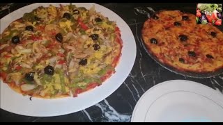 بيتزا السائلة في المقلاة 🥘🍕🍕لي ماكاتصدقش ليها  جبت ليك هاد الطريقة جربيها غاتشكريني علينا😍