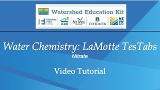 Watershed Explorer Kit: Nitrate Tutorial