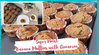 HOW TO MAKE EASY AND MOIST BANANA MUFFIN ( CAN LAST FOR 2 WEEKS )