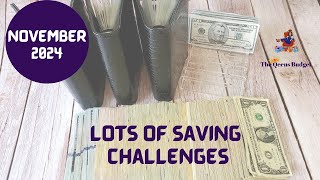 LOTS OF SAVINGS CHALLENGES  ||  LOTS OF MONEY SAVED  ||