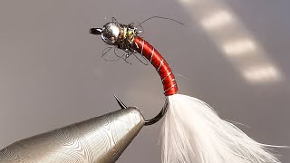 how to. tie a white tail midge for under the bung