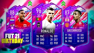 FIFA 21 | NEW* FUT BIRTHDAY TEAM 1 PREDICTIONS! 🤩🔥 ft. Ronaldo 🇵🇹 Boadu 🇳🇱 & Greenwood ✅