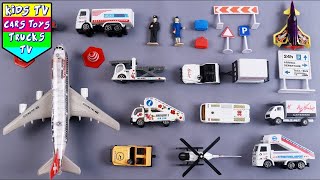 Learn About Airport Utility Vehicles For Kids + More Fun Toy Videos