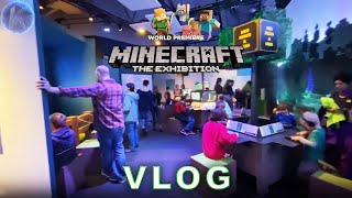 Minecraft The Exhibition at the Museum of Pop Culture Seattle VLOG