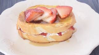 Strawberry Stuffed French Toast