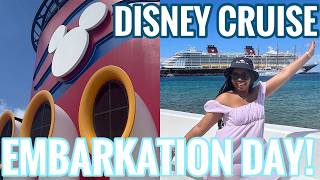 DISNEY CRUISE EMBARKATION DAY VLOG! SETTING SAIL ON MY FIRST DISNEY CRUISE, THE DISNEY FANTASY