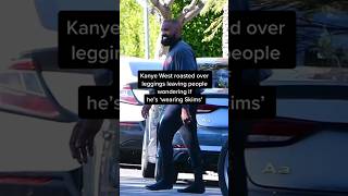 Kanye West roasted over leggings people wondering if he's 'wearing Skims' #kanyewest #news #hype