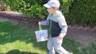 Little Gavin Baby Goes Easter Egg Hunting! (Recorded 4/4/2021)