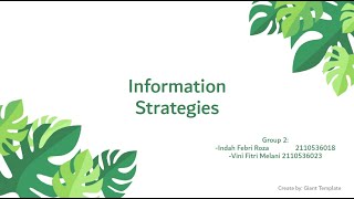 Informasi Strategis