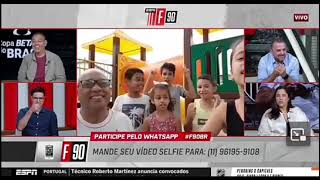 F90 ESPN 08/11/24 ● Gerson e as crianças em Paraíba do Sul