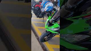 kawasaki's ZX6R 636 e MT 07 #shorts