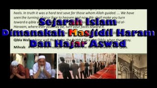 Sejarah Pra Islam - Dimanakah Masjidil Haram dan Hajar Aswad Berada?