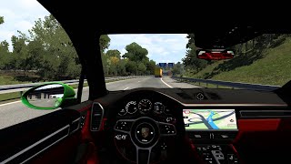 Porsche Cayenne Turbo 2022 | Euro Truck Simulator 2 | Game Play