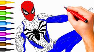 Spider-Man Coloring | Marvel Superheroes Coloring Pages