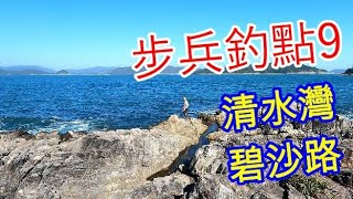 【香港釣魚】《步兵釣點9~清水灣碧沙路》