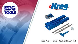 Kreg Pocket Hole Jig 320 Kit KPHJ320 INT (RDG TOOLS)