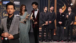 Mahira Khan, Kubra Khan, Mawra Hocane, Atif Aslam, Zahid Ahmad, Dananeer, At hum Awards London 2024