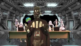 Daft (Darth) Vader uses the Lightsaber Help Desk