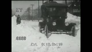 Off-roading in a Model T, 1920s.