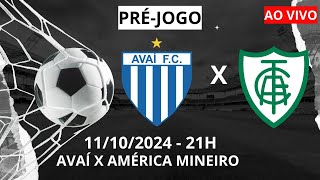 FUTEBOL - AVAÍ X ÁMERICA MINEIRO  - AO VIVO - 21h