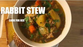 HOW TO MAKE RUSTIC RABBIT STEW