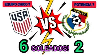 PANAMÁ VS USA ..... GOLEADOS POR UN EQUIPO CHICO...(todos los goles por si no los viste)