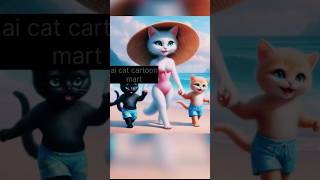 Cute family going to see #aicat #cutecat #video #cutekitty #ytshortsindia #ytshorts #shortvideo