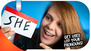 The BEST WAY To Get Used To Your PREFERRED PRONOUNS! | Hannah Phillips Real