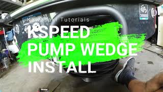 KSPEED Pump wedge installation and setup. Kawasaki Ultra 300 / 310 Jet Ski PWC