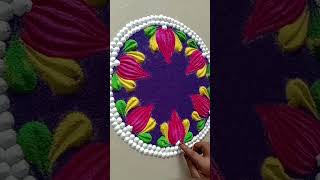 Diwalirangoli #rangolidesigns #diwalirangoli #shorts#simplekolam#rangoli#colourfulrangoli