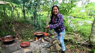 Nopales con huevo en el CAMPO. 💚