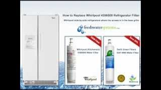 How to Change a Whirlpool 4396508, 4396510, 4396701 Refrigerator Water Filter